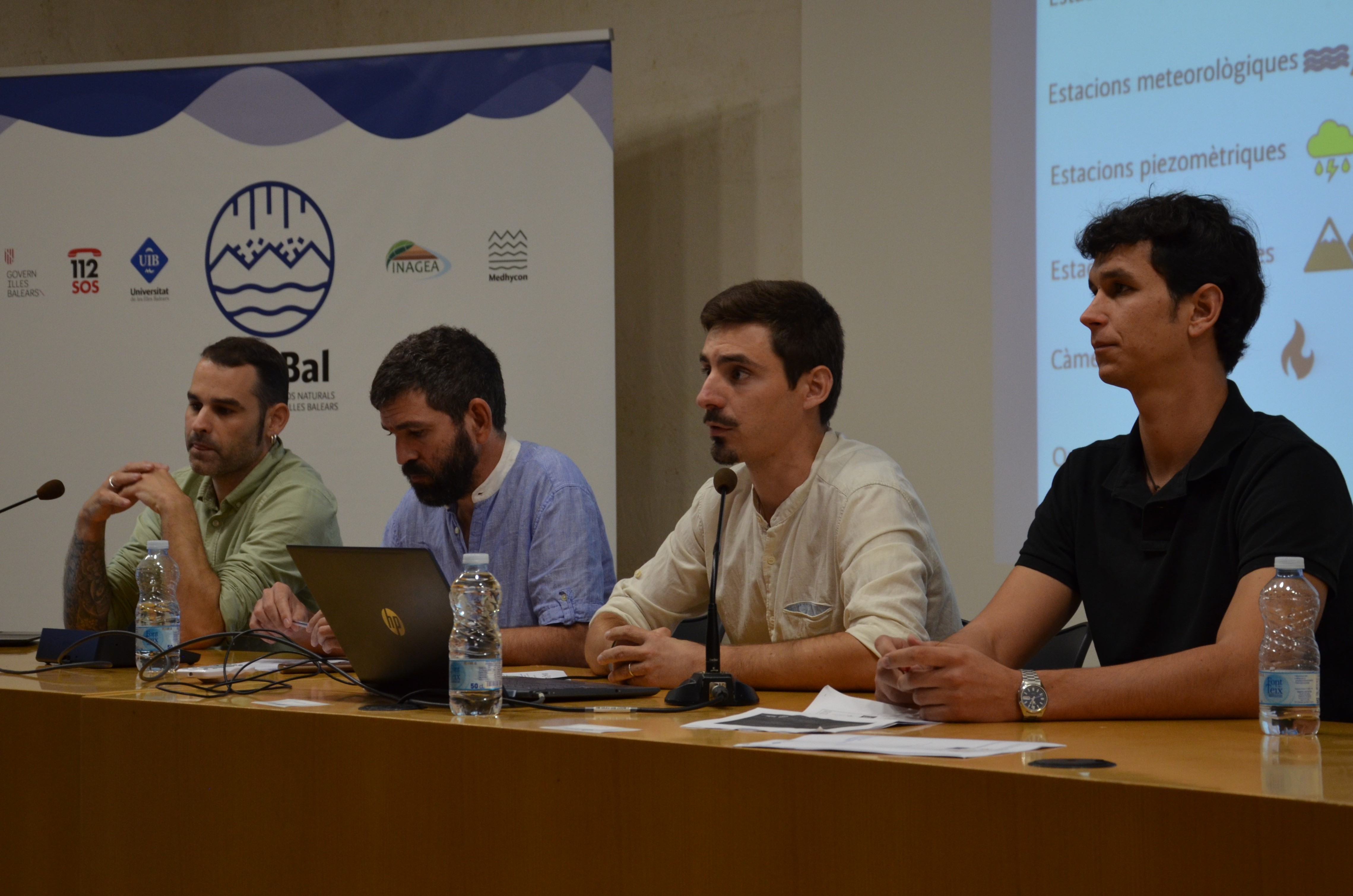 Anàlisi de perills i vulnerabilitats front els riscos naturals a les Illes Balears
                                -Dr. Josep Fortesa Bernat, Coordinador Cientificotècnic a RiscBal
                                -Dr. Miquel Tomàs-Burguera, Tècnic Investigador en Geografia Física a RiscBal
                                -Sr. Alexandre Moragues Pascual, Tècnic Superior en Geografia, projecte C2Impress
                                Observatori de Riscos Naturals i Emergències de les Illes Balears -RiscBal 